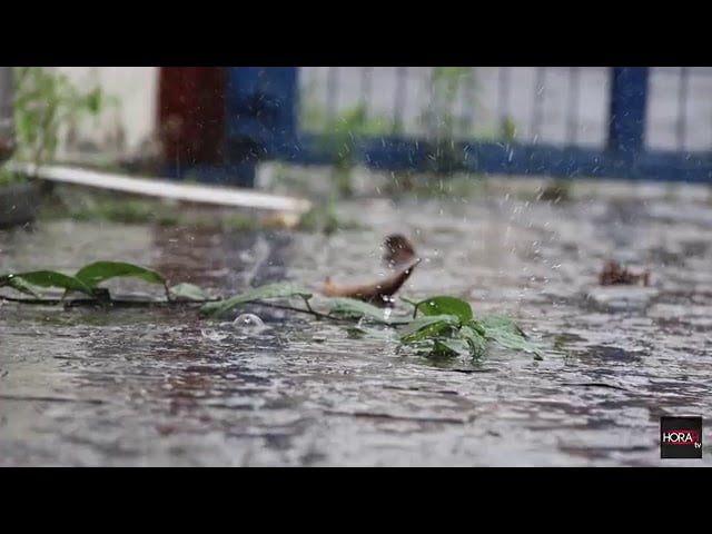 REVIRAVOLTA – Previsão era de Sol entre nuvens e chance de chuva à tarde e noite, mas o tempo virou, o céu escureceu e o frio voltou