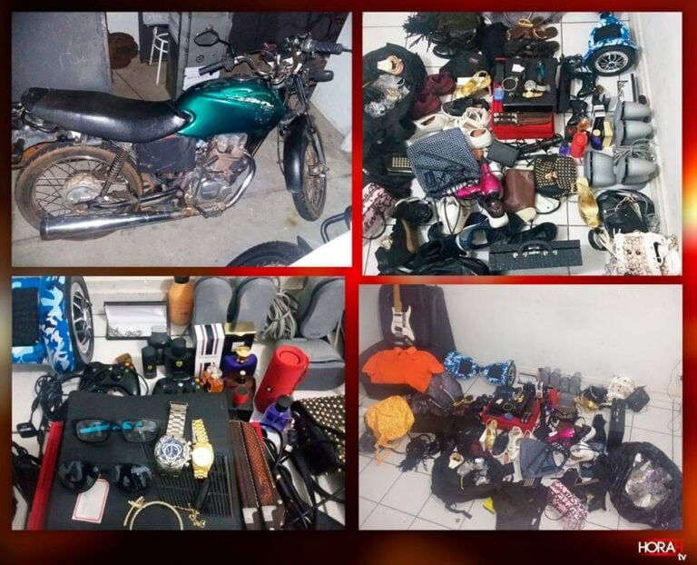 RAPIDINHO – PM identifica ladrões, detém receptador e recupera moto e produtos roubados de casa de luxo em Marília