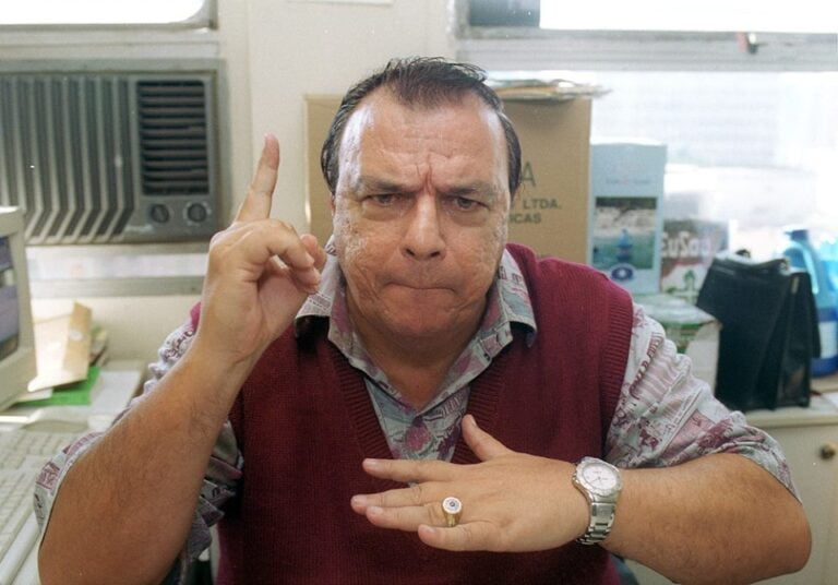 BAIXA NO JORNALISMO – Aos 78 anos de idade e há 10 com Parkinson, morre o cronista policial Gil Gomes