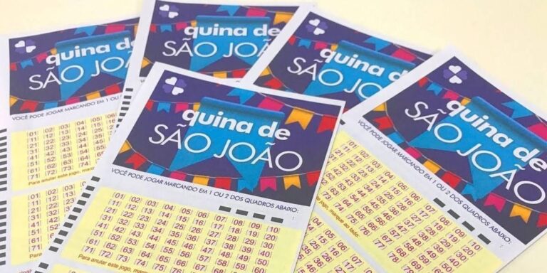 R$ 600 mil – NINGUÉM ACERTA AS CINCO DEZENAS DA QUINA DE SÃO JOÃO