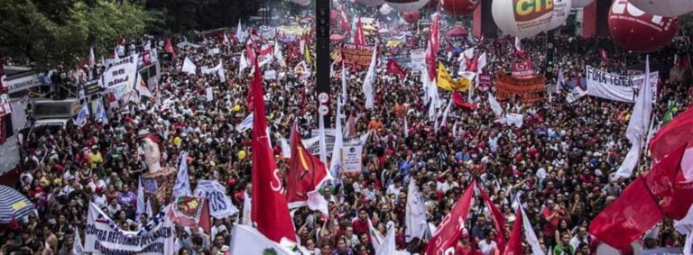 Protesto – GREVE GERAL CONTRA REFORMA DA PREVIDÊNCIA TERÁ 20 SINDICATOS E ENTIDADES