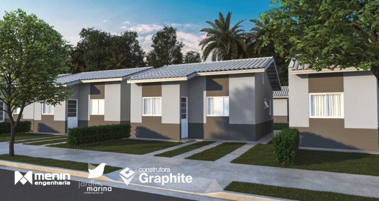 Casa própria – MENIN E GRAPHITE LANÇAM O RESIDENCIAL JARDIM MARINA, COM 308 CASAS