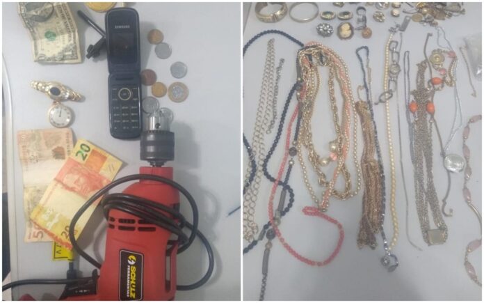BARIRI latrocínio - produtos roubados