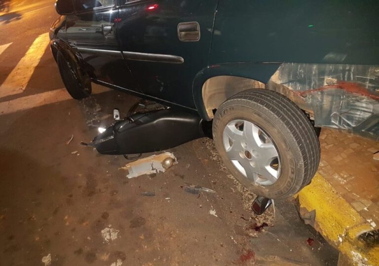 Ano Novo – MOTOCICLISTAS FICAM GRAVEMENTE FERIDOS E UM DELES TEM BRAÇO DECEPADO NA MADRUGADA