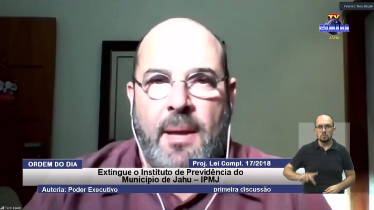 Extinção do IPMJ – VEREADORES ADIAM PROJETO, QUE VOLTARÁ SÓ EM ABRIL DE 2021
