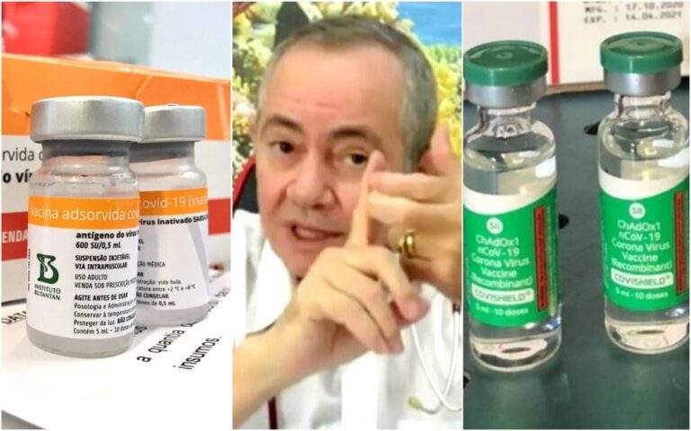 MÉDICO QUE TOMOU DOSES DE VACINAS DIFERENTES EM 4 DIAS É INVESTIGADO