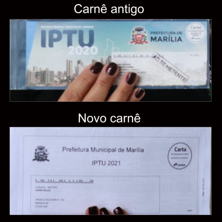 MAIS DE 116 MIL CONTRIBUINTES RECEBEM IPTU COM CÓDIGO DE BARRAS