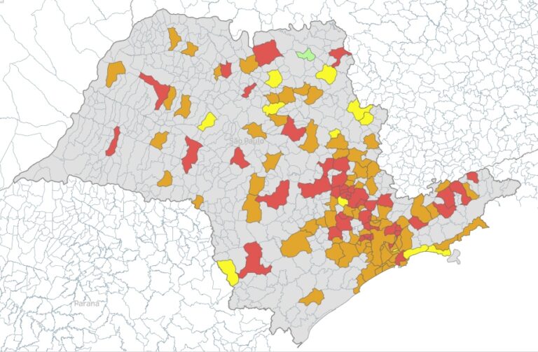 JAÚ TEM MELHOR ÍNDICE DE ISOLAMENTO QUE BAURU E MARÍLIA