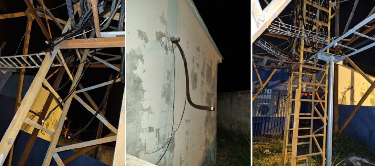 FIOS E CABOS DE TRANSMISSÃO SÃO FURTADOS DA TV CÂMARA EM MARÍLIA