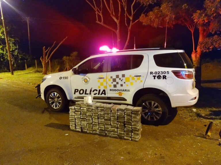 CASAL DIRIGIA CAMINHÃO COM CARGA DE 150 KG DE COCAÍNA E É FLAGRADA EM OURINHOS
