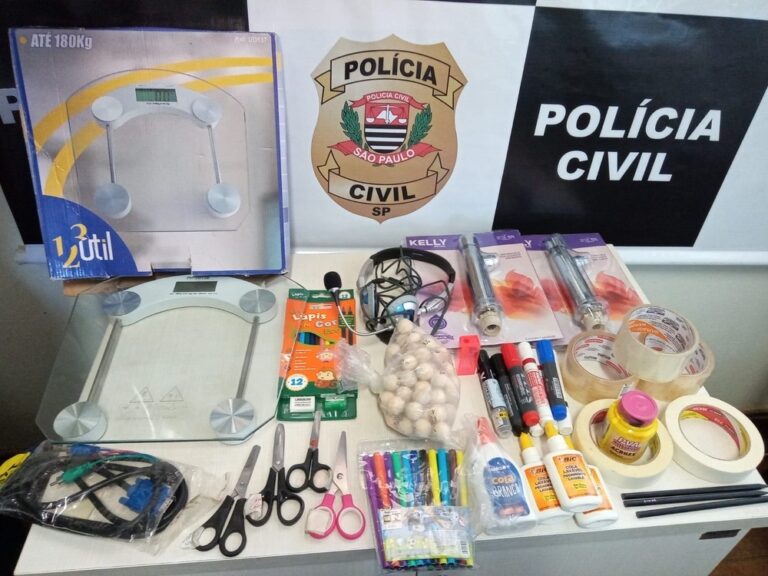 POLÍCIA IDENTIFICA JOVEM QUE FURTOU MATERIAIS ESCOLARES E TROCOU POR DROGAS EM PIRAJUÍ