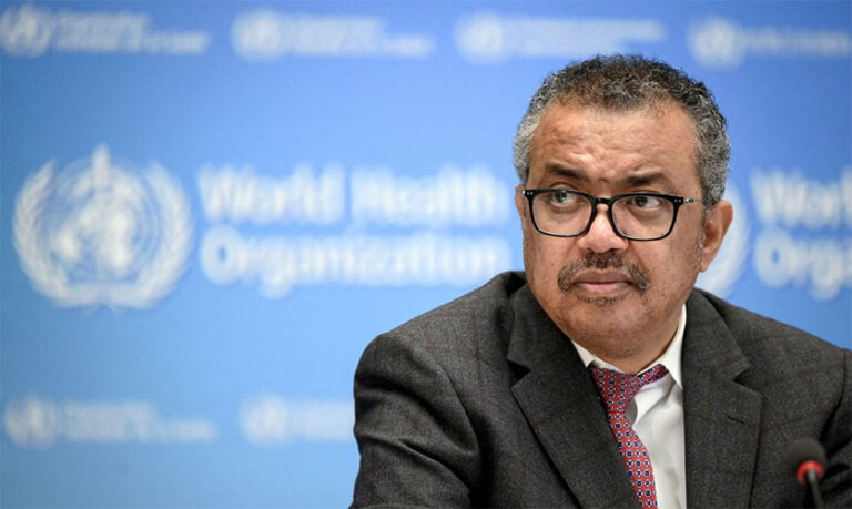 OMS DIZ QUE É “PERIGOSO” PENSAR QUE PANDEMIA ESTÁ PERTO DO FIM