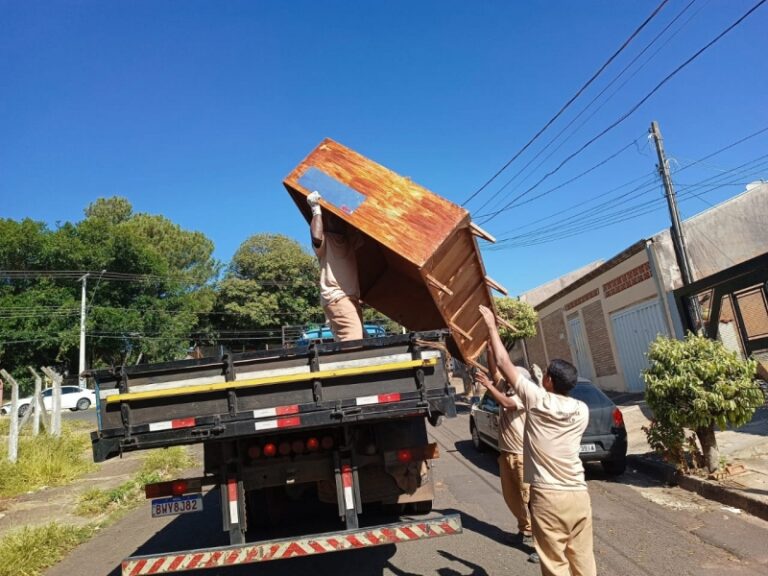 120 TONELADAS DE LIXO SÃO RETIRADAS DA ZONA SUL