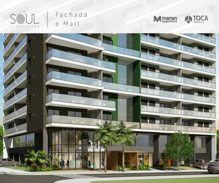 MENIN – Soul Esmeraldas oferece área social completa e mall no térreo
