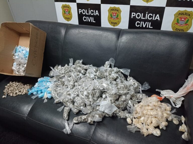 Depois de Marília, agora polícia de Botucatu apreende milhares de porções de drogas