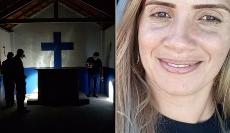 Corpo de mulher morta pelo ex é encontrado em capela no cemitério