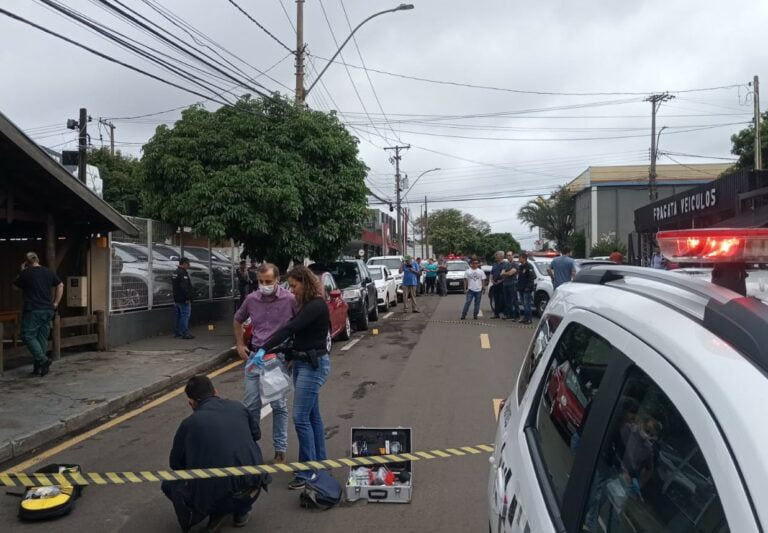Polícia se mobiliza para localizar assassino de funcionário de garagem de veículos