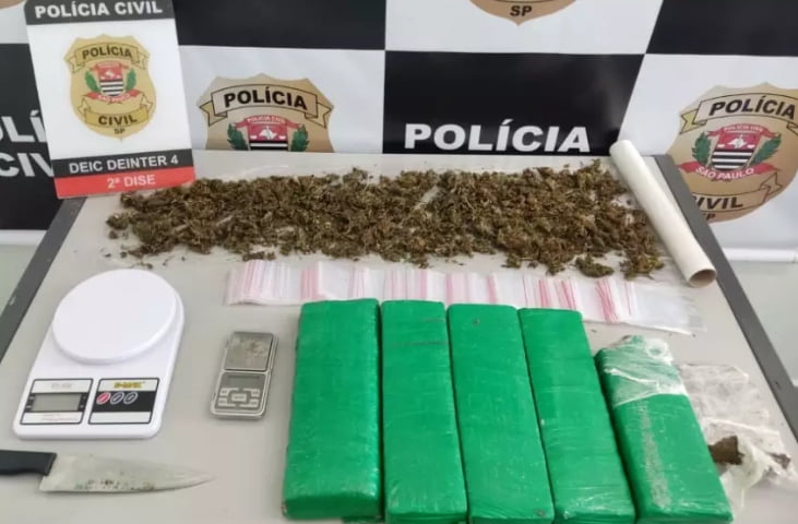 Traficante de ‘buchas de maconha’ é preso com droga avaliada em R$ 13,5 mil