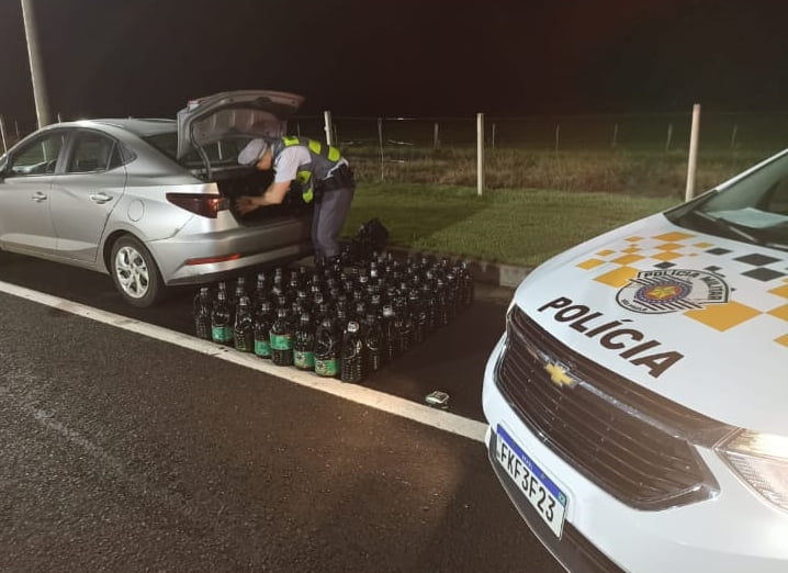 Idoso de 75 anos é flagrado em rodovia com azeite sem nota fiscal