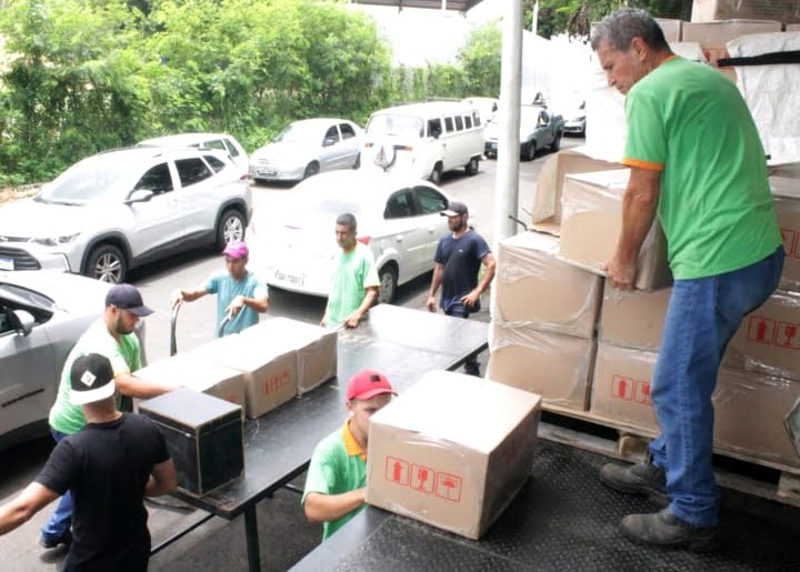 Entrega das cestas básicas para mais 5.500 servidores começa na 4.a feira