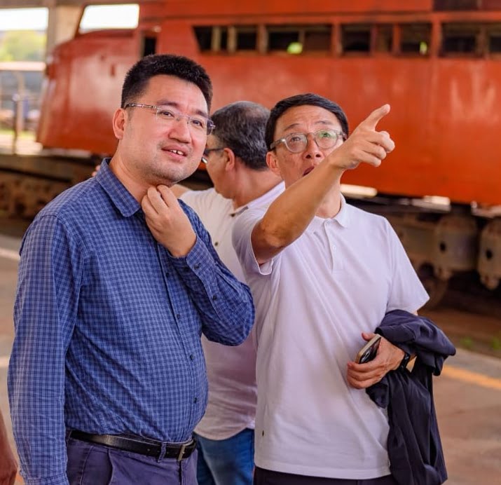 Investidores chineses visitam a cidade e se interessam pela antiga estação ferroviária