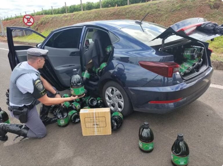 Maconha e azeite importado sem NF são apreendidas na região pela Polícia Rodoviária