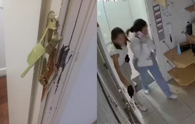 Polícia investiga arrombamento de apartamento de luxo por duas jovens, que fugiram