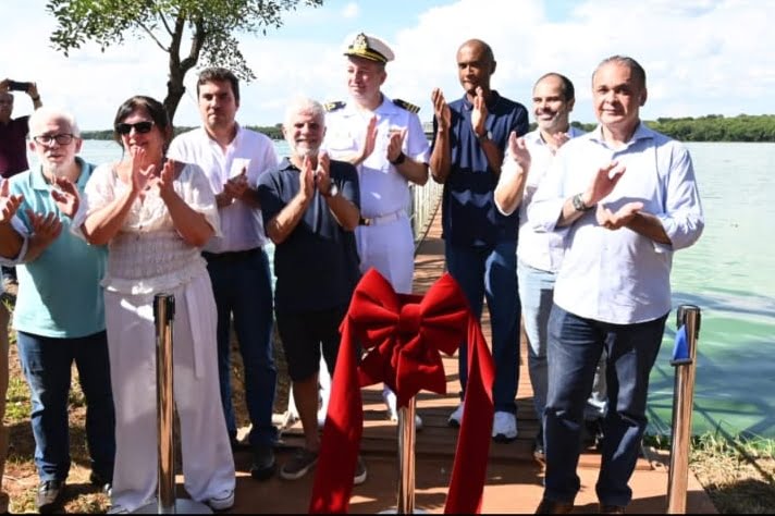 Nova estrutura náutica é inaugurada na Prainha de Pederneiras; investimento de R$ 1,3 milhão