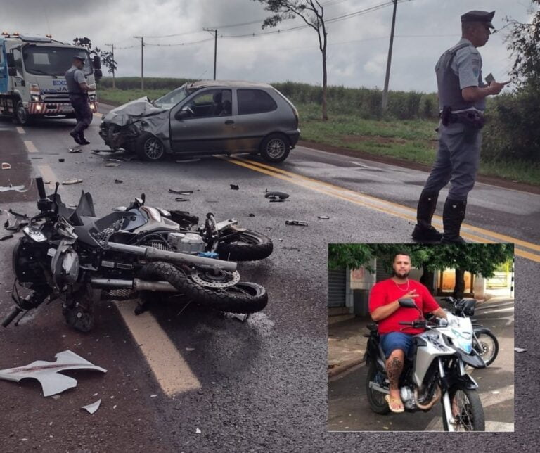 Motociclista morto em acidente ia para o trabalho; não teve velório