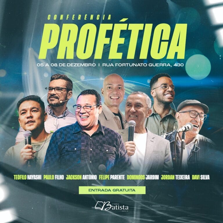 Conferência Profética 2024 da PIB será de 5 a 8 deste mês; CONFIRA