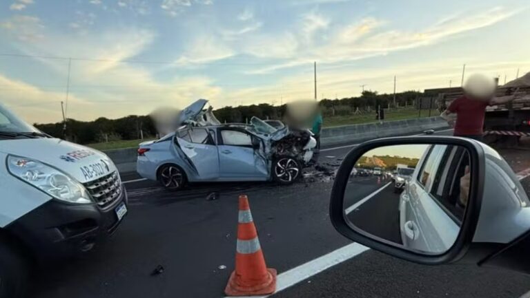 Acidente faz vítima grave em Vera Cruz nesta quinta-feira